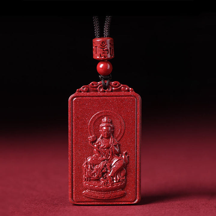 Buddha Stones 十二支誕生仏辰砂良縁祈願ネックレスペンダント - image 10