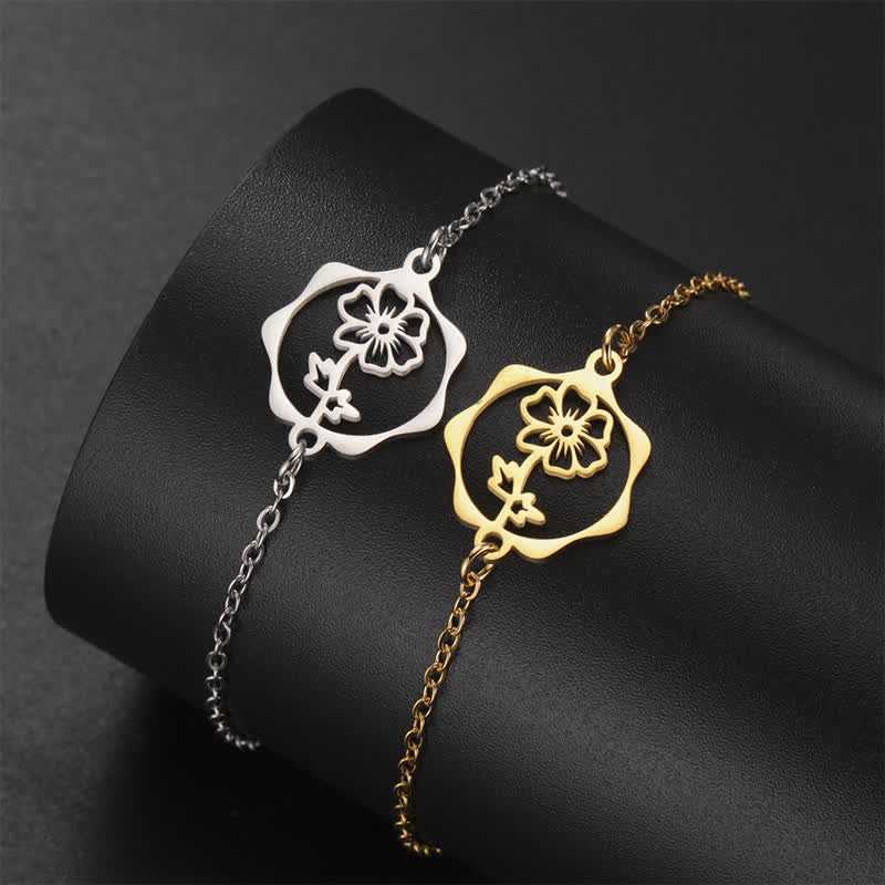 Buddha Stones チタン鋼製誕生花ブレスレット　新たな始まり - image 18