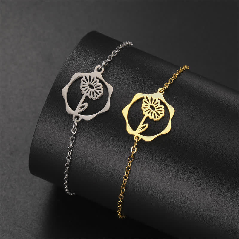 Buddha Stones チタン鋼製誕生花ブレスレット　新たな始まり - image 15