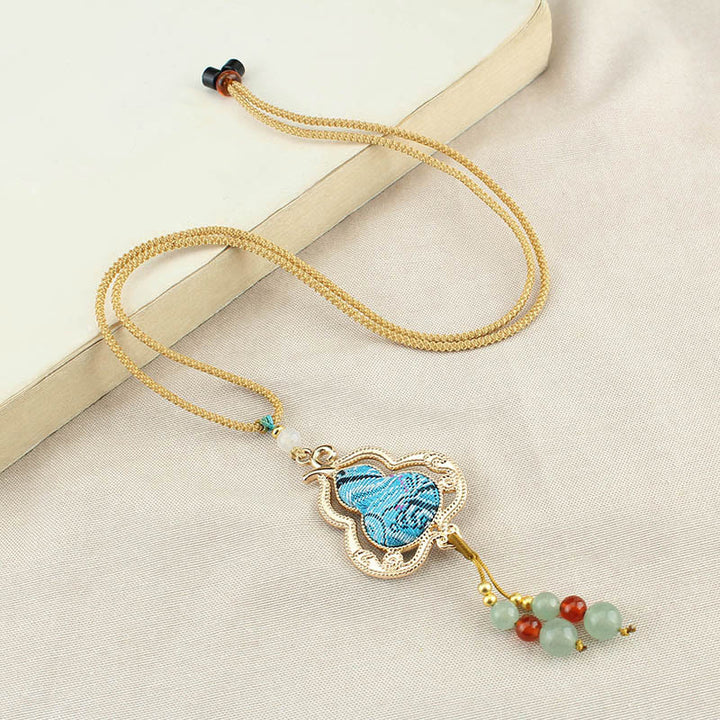 Buddha Stones 宋錦瓢瓢健康ネックレス - image 7