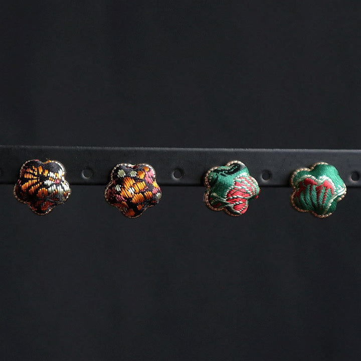 Buddha Stones 宋錦花バランスイヤリング - image 4