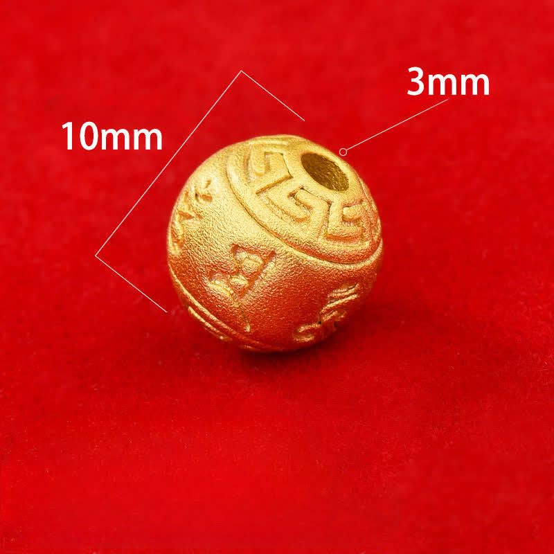 Buddha Stones 白い編み込みロープのオーム・マニ・パドメ・フムの知恵のブレスレット - image 11