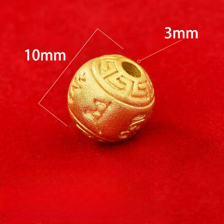 Buddha Stones 白い編み込みロープのオーム・マニ・パドメ・フムの知恵のブレスレット - image 11