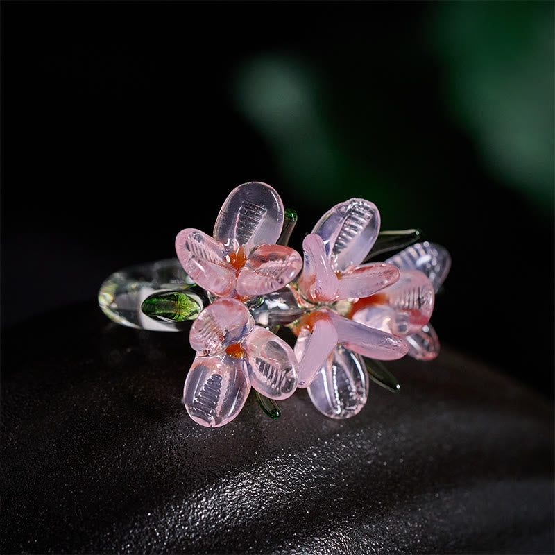Buddha Stones 琉璃梨の花の知恵の指輪 - image 10