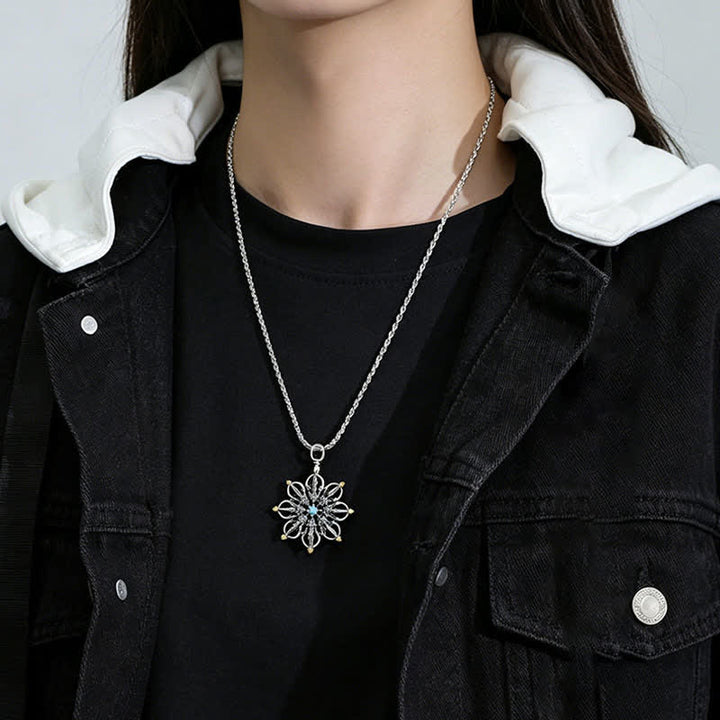 Buddha Stones 銅製ロータス ニュービギニングペンダントネックレス - image 8