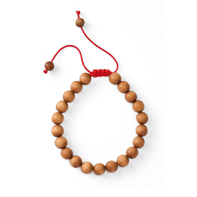 Buddha Stones サンダルウッドのグラウンディング　チベット産サンダルウッドマーラー数珠のリストマラ - image 10