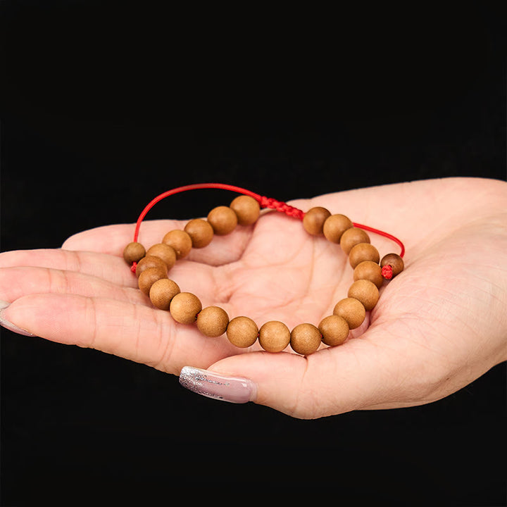 Buddha Stones サンダルウッドのグラウンディング　チベット産サンダルウッドマーラー数珠のリストマラ - image 8
