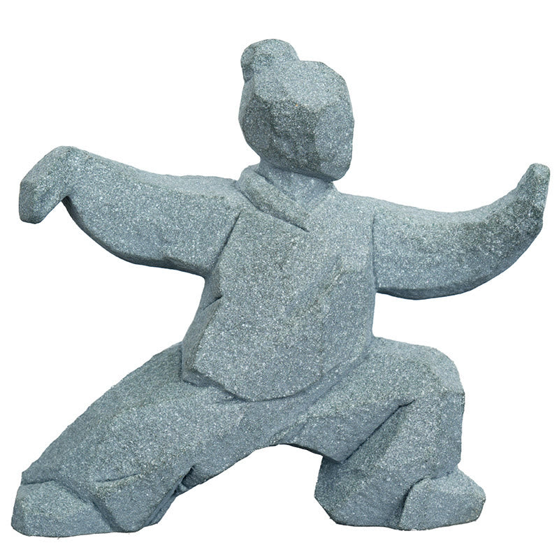 Buddha Stones 樹脂陰陽バランス太極拳フィギュアマインドフルリビング装飾 - image 8