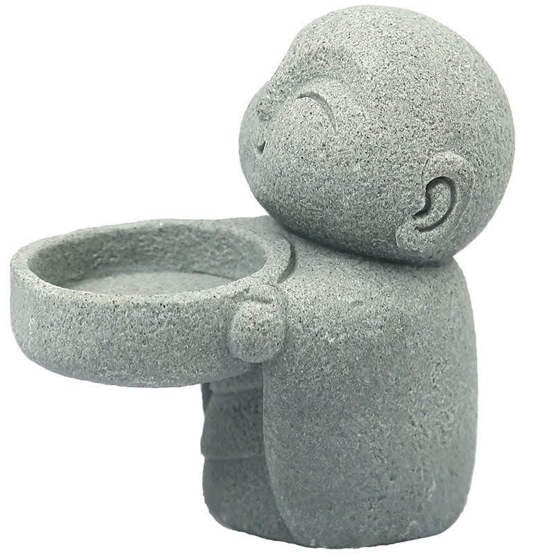 Buddha Stones 樹脂製仏陀静寂キャンドルホルダー像装飾品（キャンドルなし） - image 15