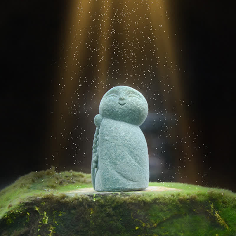 Buddha Stones 樹脂製小型祈祷地蔵仏像 慈悲瞑想像 - image 17