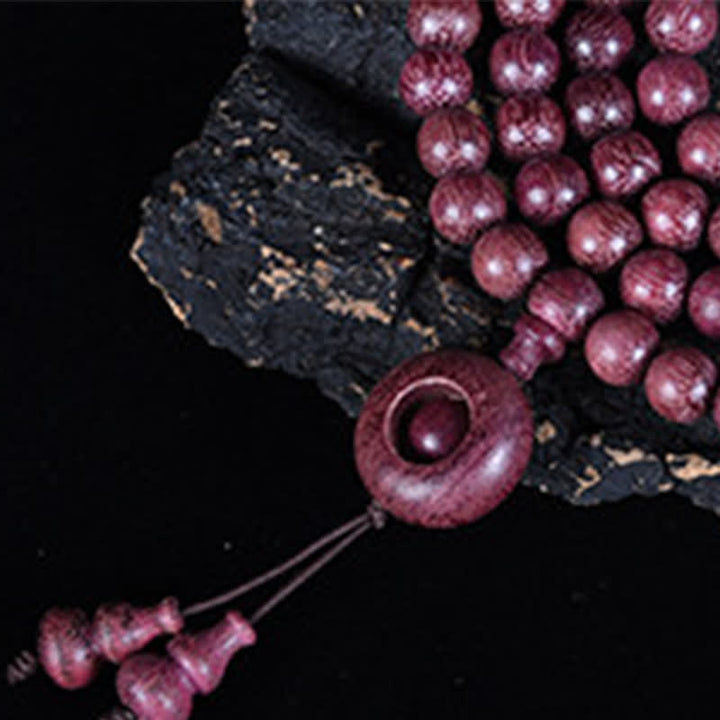 Buddha Stones 天然ペルトギネひょうたん108マーラー数珠 - image 17