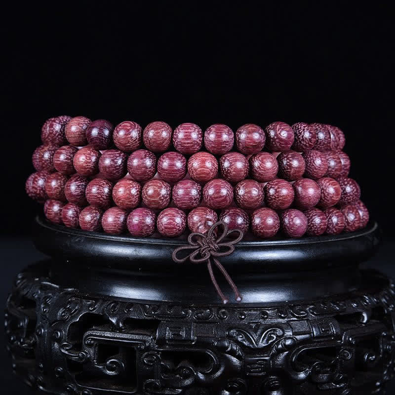 Buddha Stones 天然ペルトギネひょうたん108マーラー数珠 - image 7