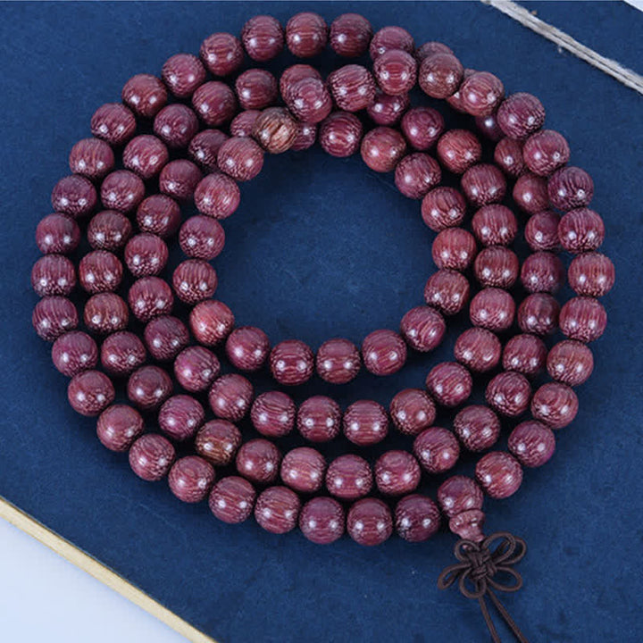 Buddha Stones 天然ペルトギネひょうたん108マーラー数珠 - image 9