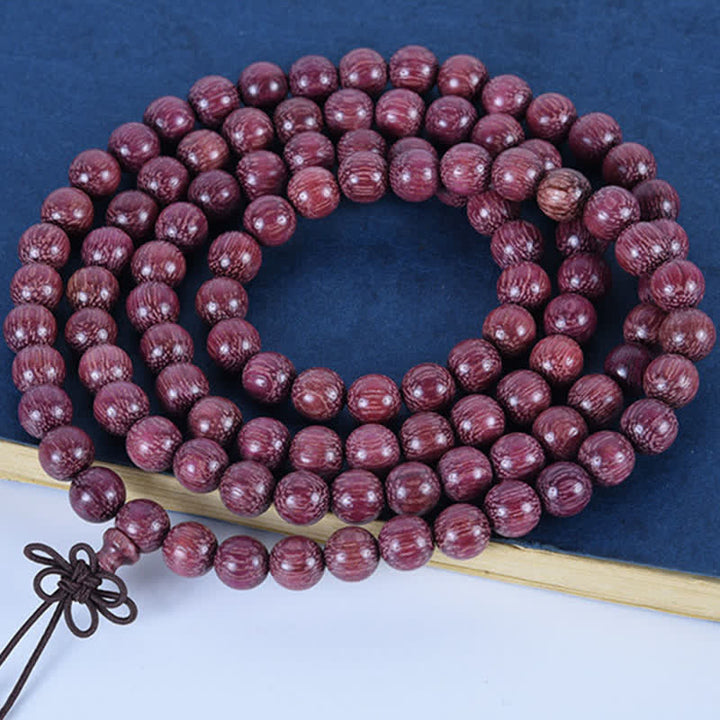 Buddha Stones 天然ペルトギネひょうたん108マーラー数珠 - image 8