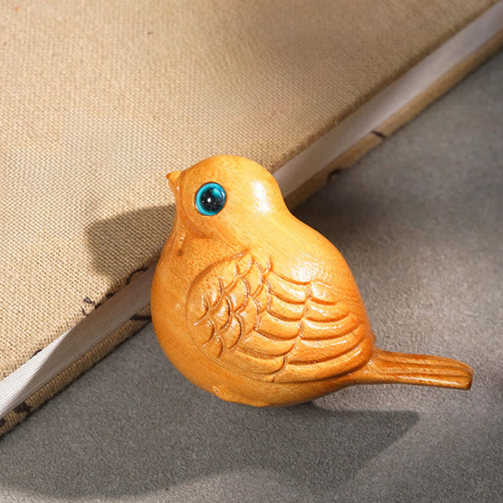 Buddha Stones グリーンサンダルウッドのカササギのかわいい動物装飾 - ゴールデン - image 7