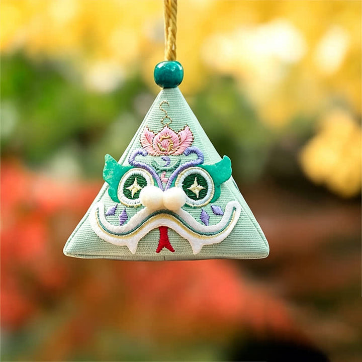 Buddha Stones 魅力的なドラゴン、トラ、ヘビの三角形のかわいい動物の装飾 - 蛇 - image 1