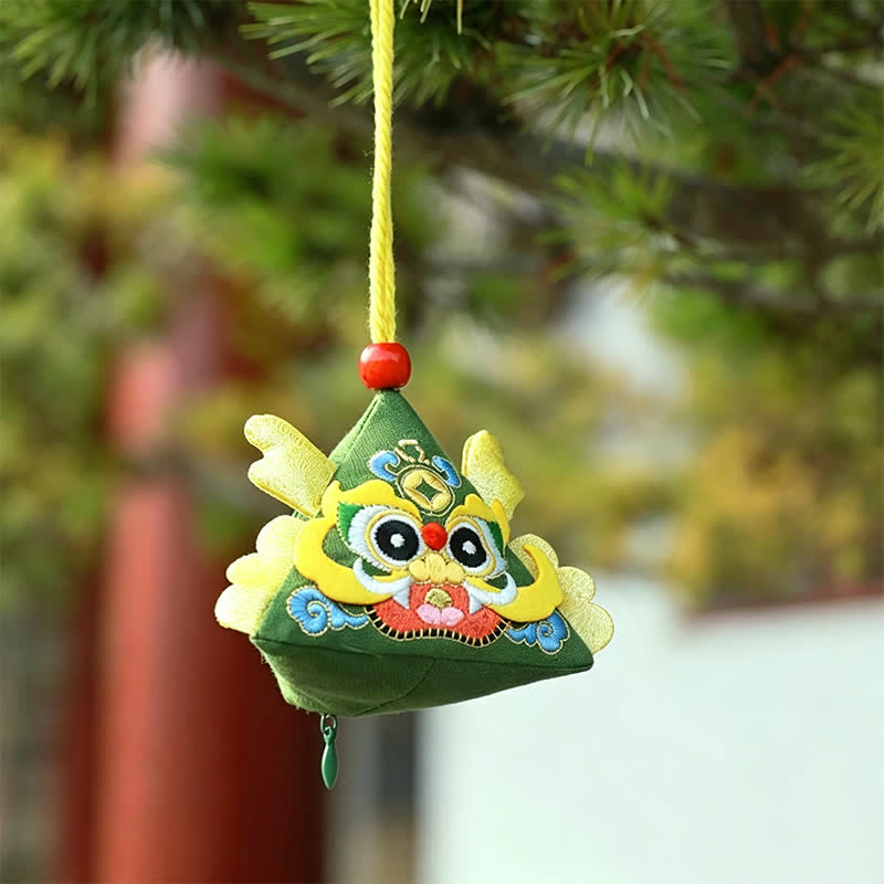 Buddha Stones 魅力的なドラゴン、トラ、ヘビの三角形のかわいい動物の装飾 - image 4