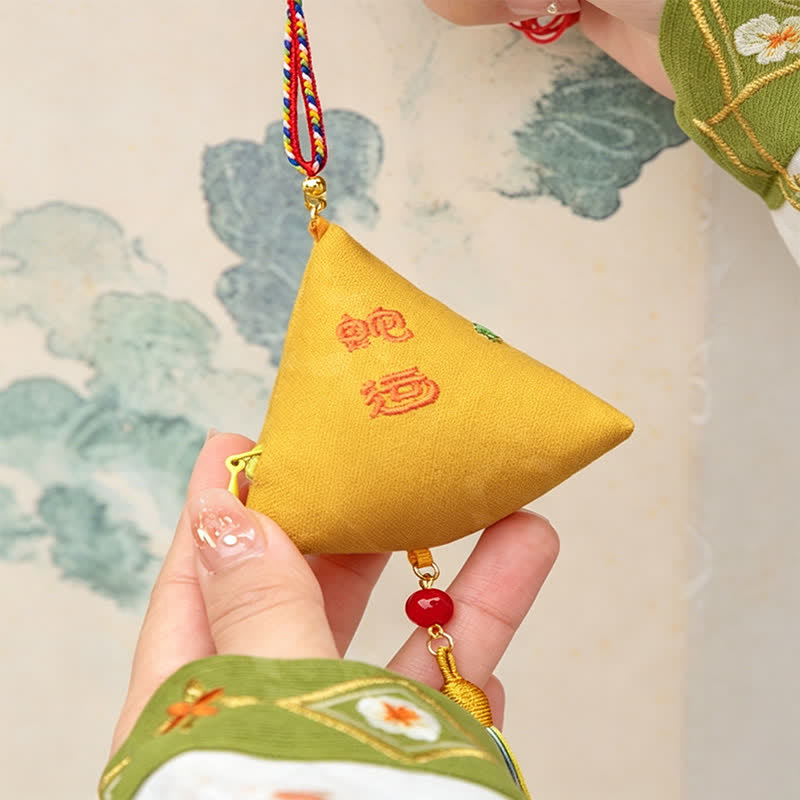 Buddha Stones 刺繍粽子型チャーム三角形 さそり かわいい動物装飾 - image 10