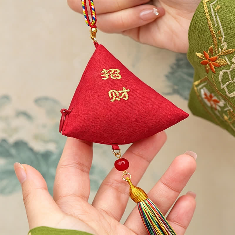 Buddha Stones 刺繍粽子型チャーム三角形 さそり かわいい動物装飾 - image 5