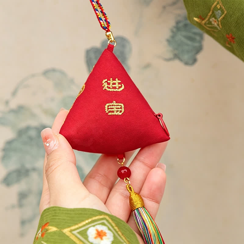 Buddha Stones 刺繍粽子型チャーム三角形 さそり かわいい動物装飾 - image 6