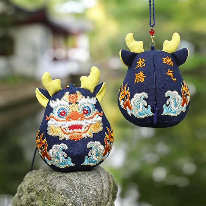 Buddha Stones 幸運の貔貅（ひきゅう）麒麟龍狐富のかわいい動物装飾 - ドラゴン - image 0