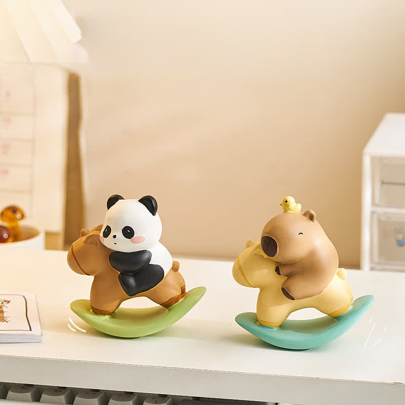 Buddha Stones 樹脂製のかわいいパンダがハーモニーを奏でるデスクトップデコレーション - image 6