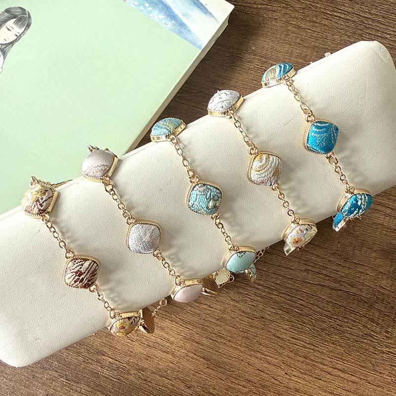 Buddha Stones カッパーソング ブロケード スクエア ヴィンテージ エレガンス ブレスレット - image 11