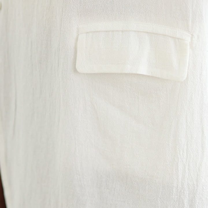 Buddha Stones 夏物 タンスタイル サイドスリット パンコウ 無地 クルーネック レディース 長袖 Tシャツ ポケット付き - image 8