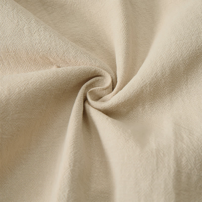 Buddha Stones 春夏カジュアルミニマリスト無地ドローストリングロングパンツレディースストレートレッグパンツポケット付き - image 6