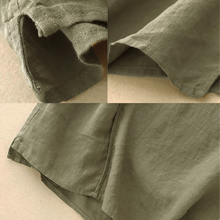 Buddha Stonesのエスニック刺繍入り非対称デザイン レディース ノースリーブベスト - image 6