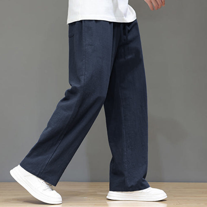 Buddha Stonesメンズ 夏用ストレートレッグパンツ（ポケット付き） - image 9