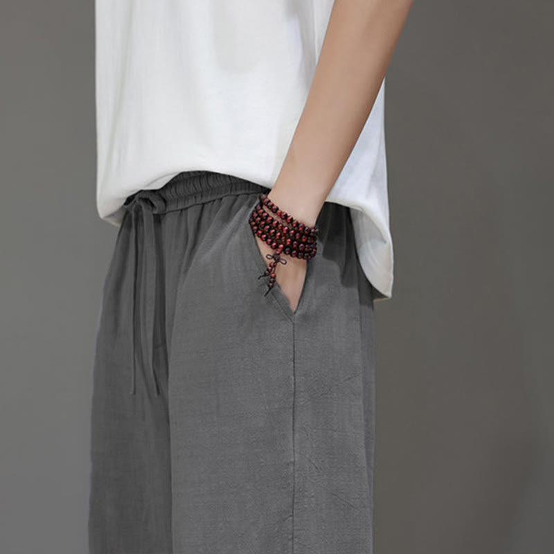 Buddha Stonesメンズ 夏用ストレートレッグパンツ（ポケット付き） - image 28