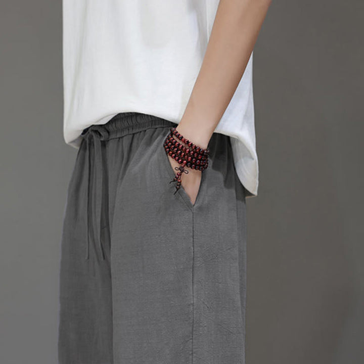 Buddha Stonesメンズ 夏用ストレートレッグパンツ（ポケット付き） - image 28