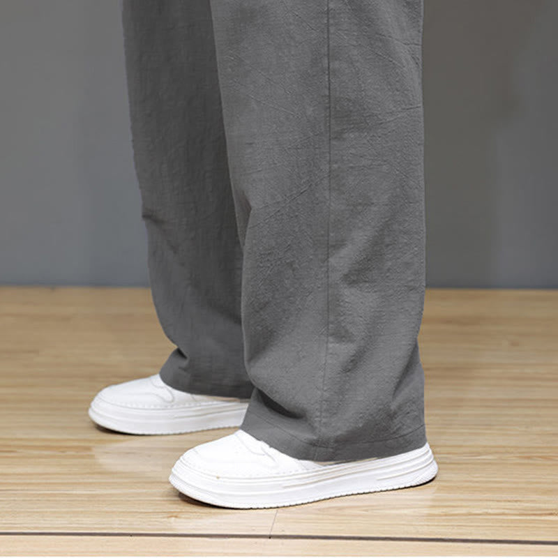 Buddha Stonesメンズ 夏用ストレートレッグパンツ（ポケット付き） - image 30