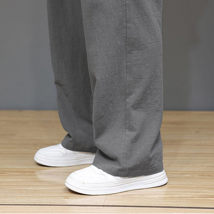 Buddha Stonesメンズ 夏用ストレートレッグパンツ（ポケット付き） - image 30