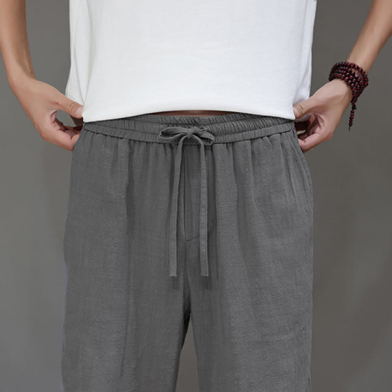 Buddha Stonesメンズ 夏用ストレートレッグパンツ（ポケット付き） - image 27