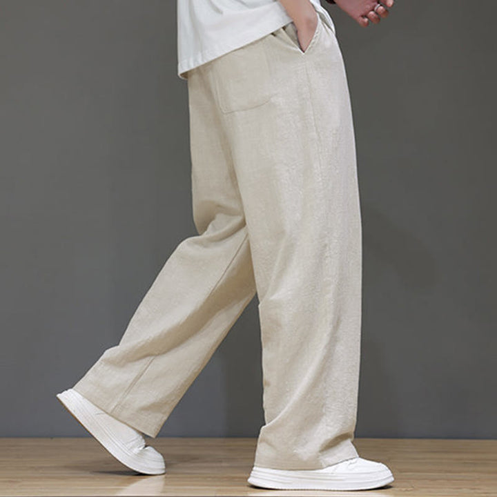 Buddha Stonesメンズ 夏用ストレートレッグパンツ（ポケット付き） - image 14