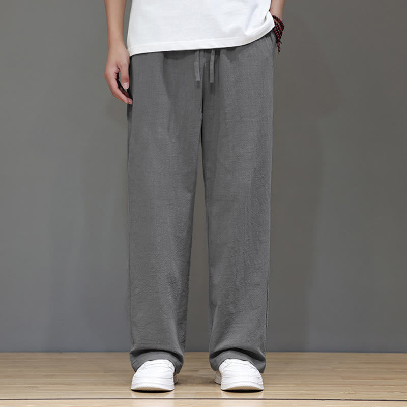 Buddha Stonesメンズ 夏用ストレートレッグパンツ（ポケット付き） - image 24