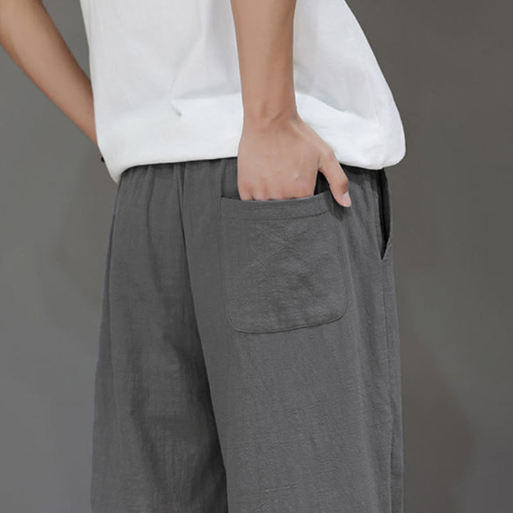 Buddha Stonesメンズ 夏用ストレートレッグパンツ（ポケット付き） - image 29