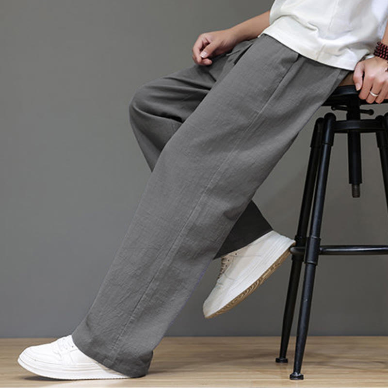 Buddha Stonesメンズ 夏用ストレートレッグパンツ（ポケット付き） - image 26