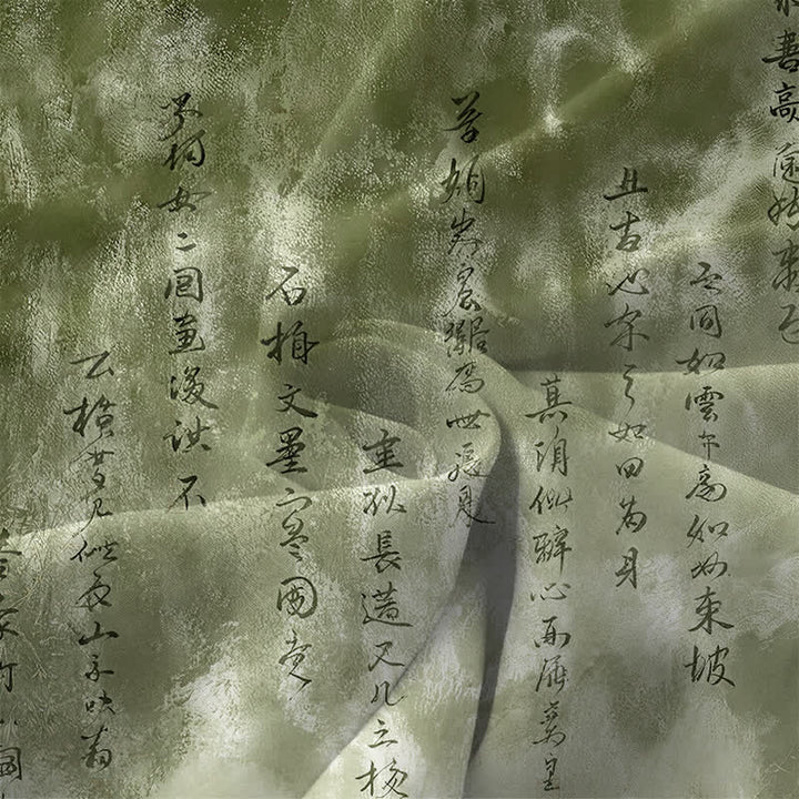Buddha Stones 夏物カジュアル 墨竹風景柄 レディース 夏用ノースリーブミディドレス ポケット付き - image 3