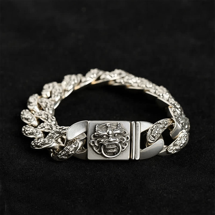 Buddha Stones ツートンカラーの銅製貔貅縁起ブレスレット - 7.5～7.9インチ（19～20cm） - image 0