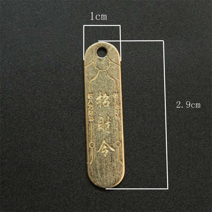 Buddha Stones 銅製の中国十二支五帝コイン入りひょうたん型キーホルダー - image 22