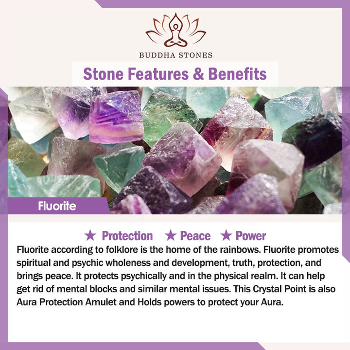 Buddha Stones 天然石クォーツ ヒーリングブレスレット
