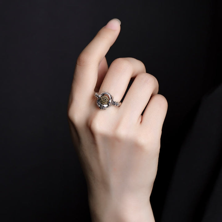 Buddha Stones925 スターリングシルバー 貔貅 銅貨 富 調節可能リング - image 5