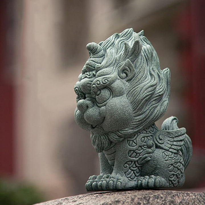 Buddha Stones風水 小型 貔貅 富と幸運 家の装飾