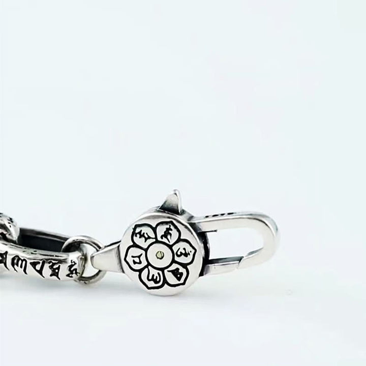 Buddha Stonesオーム・マニ・パドメ・フムダブル・ドルジェ 銅製彫刻入り 知恵のブレスレット - image 11