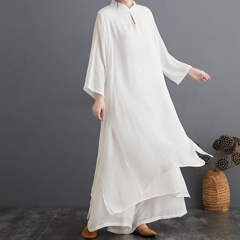Buddha Stonesシンプルな柄 瞑想 祈り スピリチュアル 禅 練習 ヨガ ウェア レディース セット - image 24