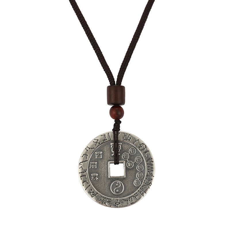 Buddha Stones八卦 陰陽 銅貨 星 バランス エネルギー ネックレス ペンダント - image 9