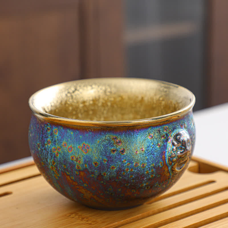 Buddha Stonesカラフルな陶器のティーカップ ティーカップ - image 17